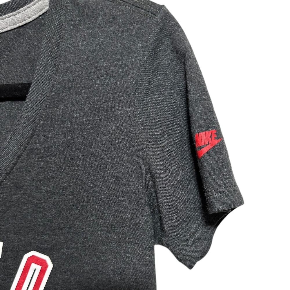 NIKE Ohio State Tee Womens Size Medium Gray V-Neck T-Shirt - Picture 4 of 4